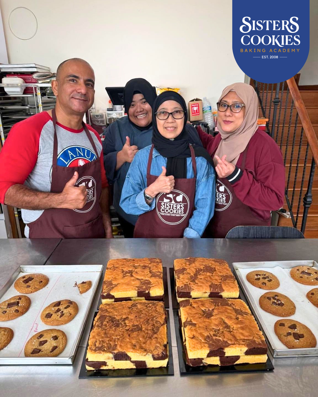 Marble Cake & Sea Salt Cookies