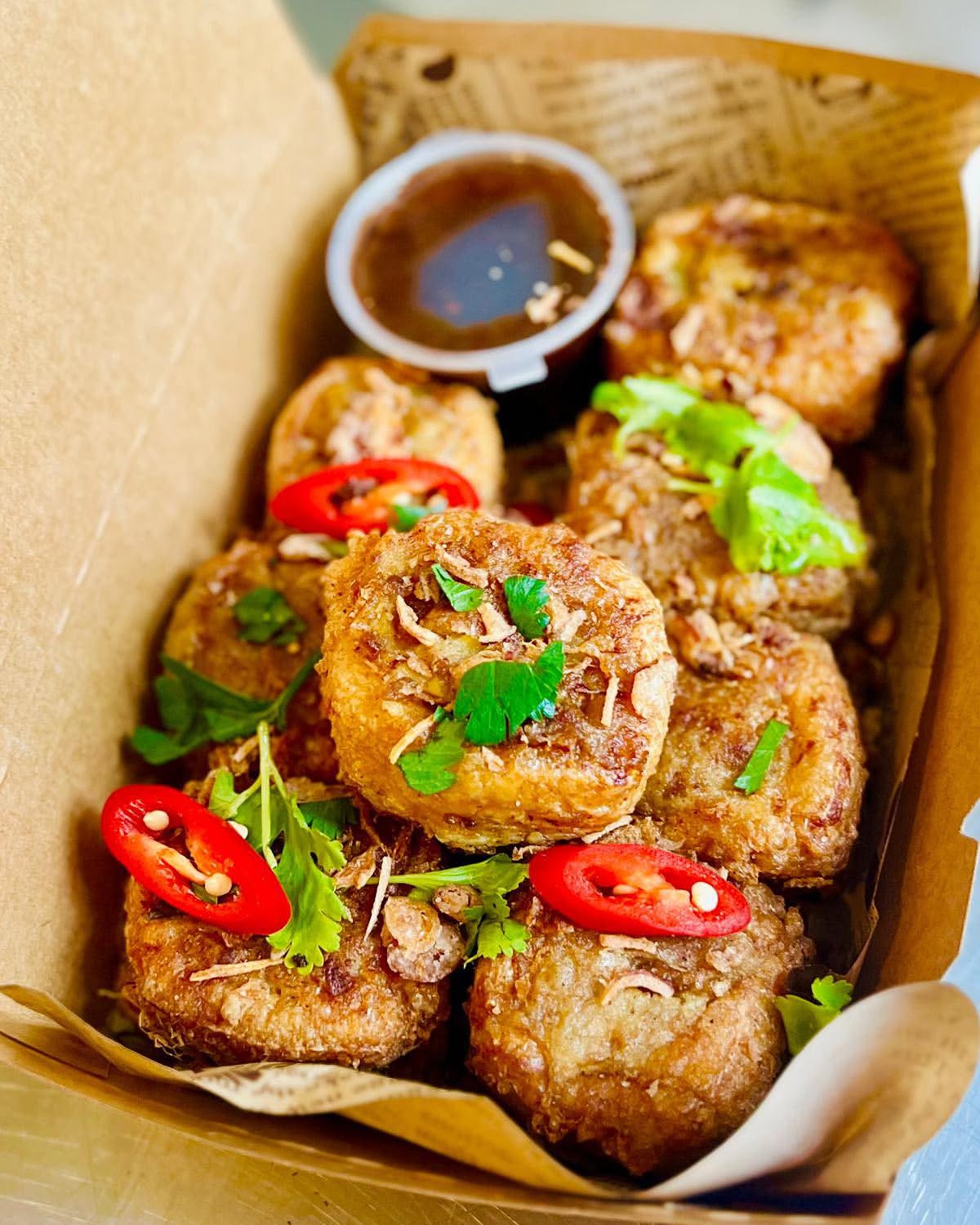 Homemade Tahu Bergedil – Freshly Made Potato & Beef-Filled Crispy Tofu